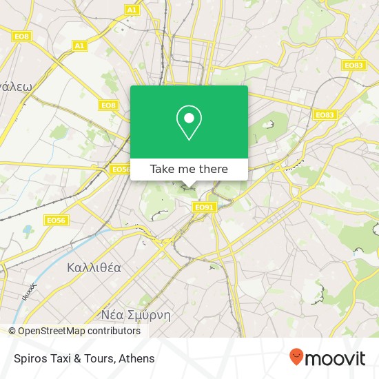 Spiros Taxi & Tours map
