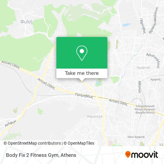 Body Fix 2 Fitness Gym map