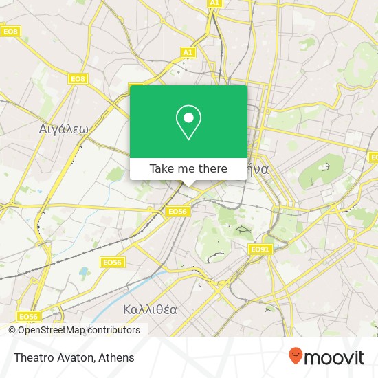 Theatro Avaton map