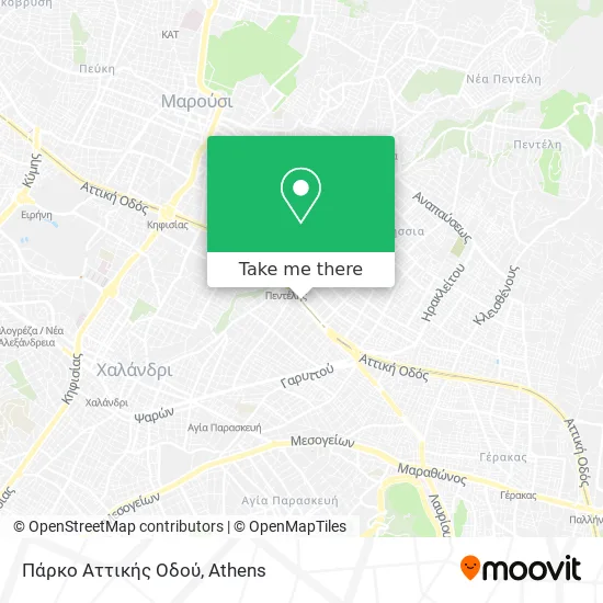 Πάρκο Αττικής Οδού map