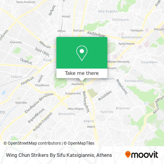 Wing Chun Strikers By Sifu Katsigiannis map