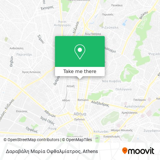Δαραβάλη Μαρία Οφθαλμίατρος map