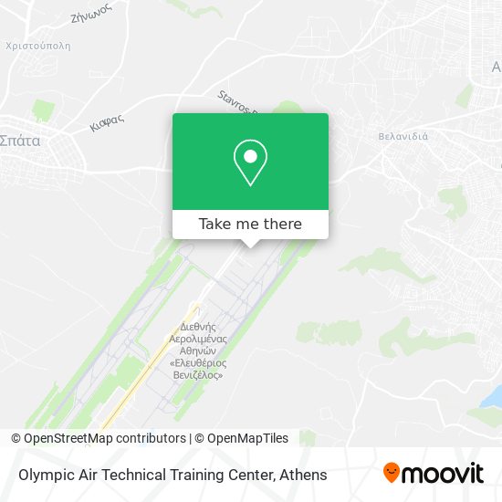 Olympic Air Technical Training Center map