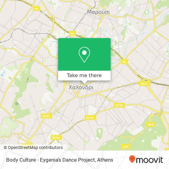 Body Culture - Eygenia's Dance Project map