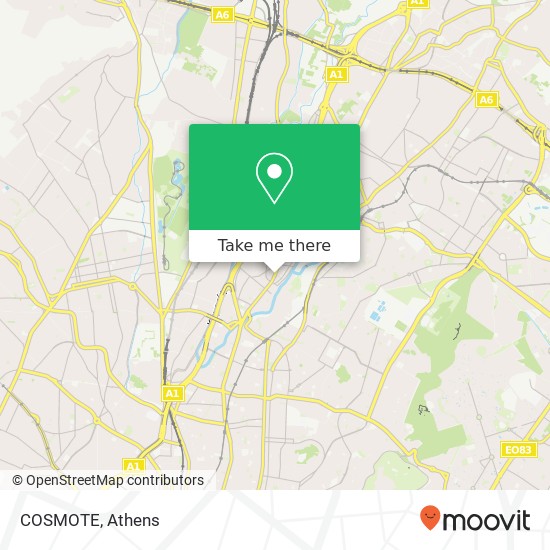 COSMOTE map