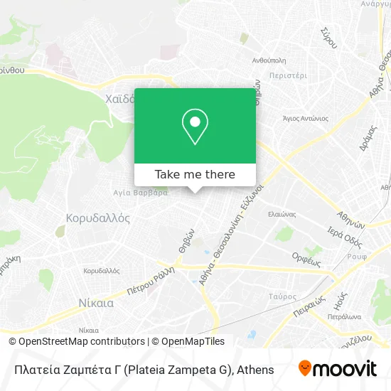Πλατεία Ζαμπέτα Γ (Plateia Zampeta G) map