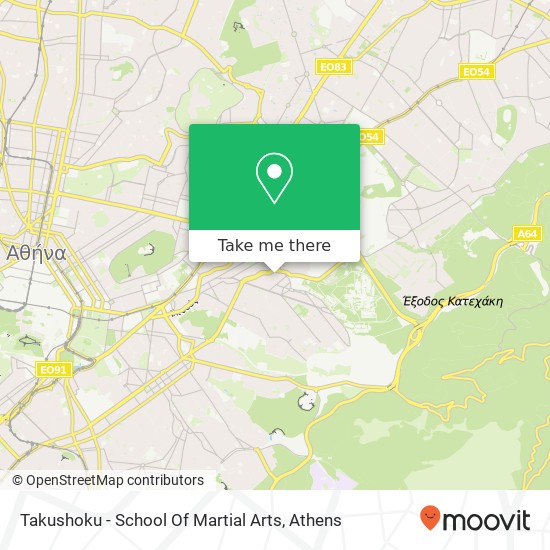 Takushoku - School Of Martial Arts map