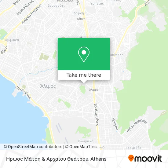 Ήρωος Μάτση & Αρχαίου Θεάτρου map