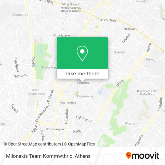 Milonakis Team Kommwthrio map