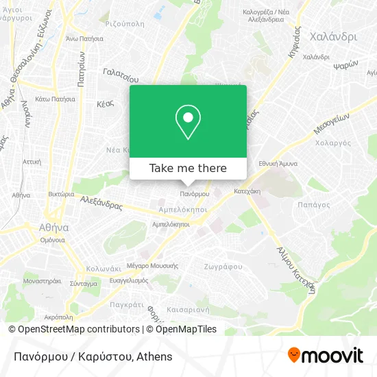 Πανόρμου / Καρύστου map