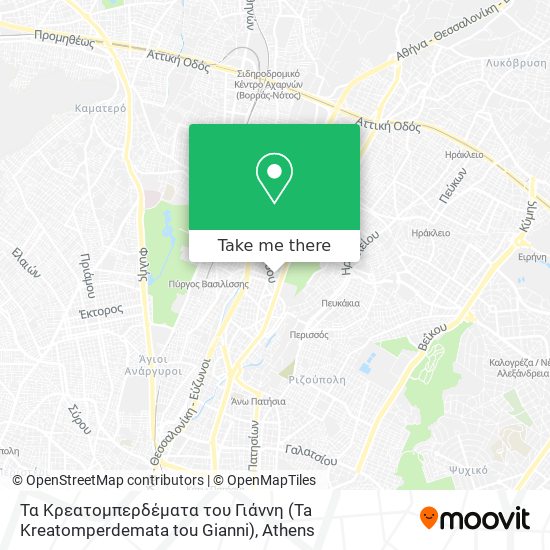 Τα Κρεατομπερδέματα του Γιάννη (Ta Kreatomperdemata tou Gianni) map