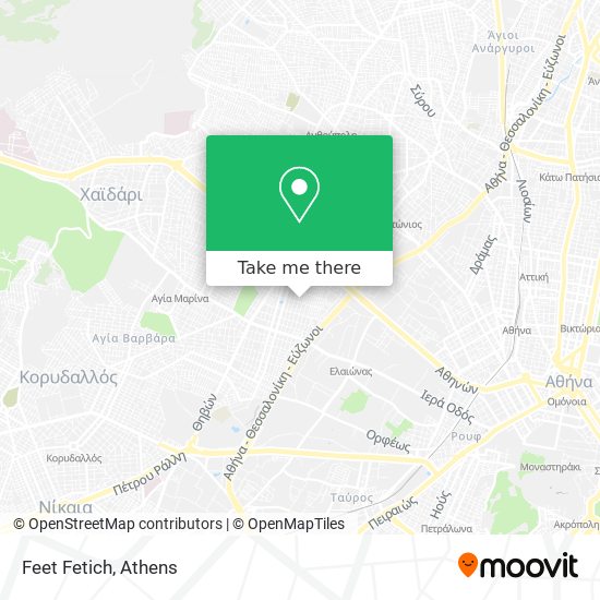 Feet Fetich map