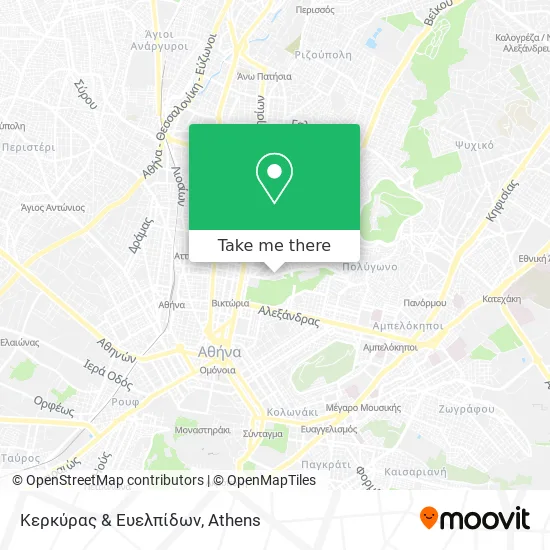 Κερκύρας & Ευελπίδων map