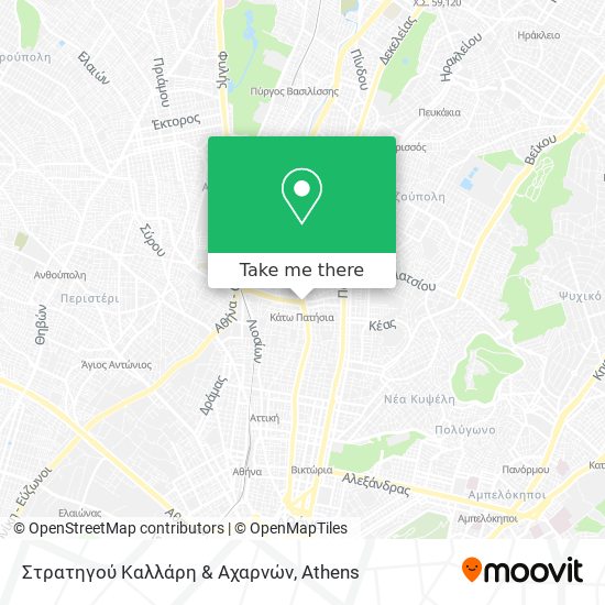 Στρατηγού Καλλάρη & Αχαρνών map