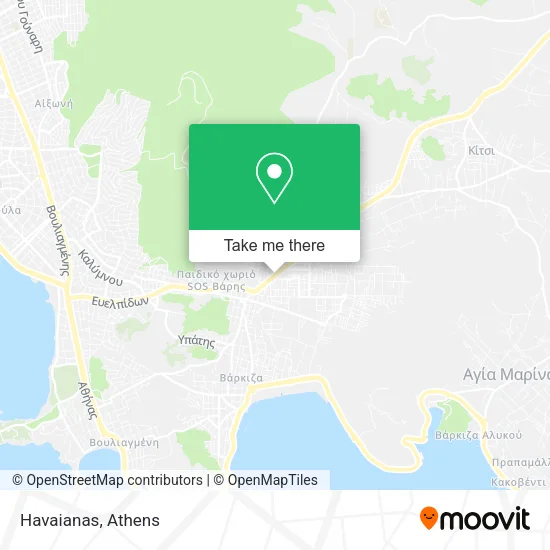 Havaianas map