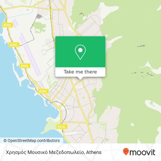 Χρησμός Μουσικό Μεζεδοπωλείο map