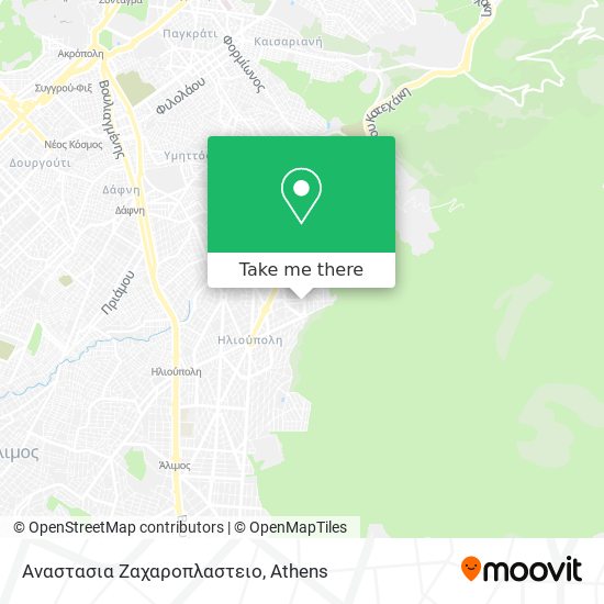 Αναστασια Ζαχαροπλαστειο map