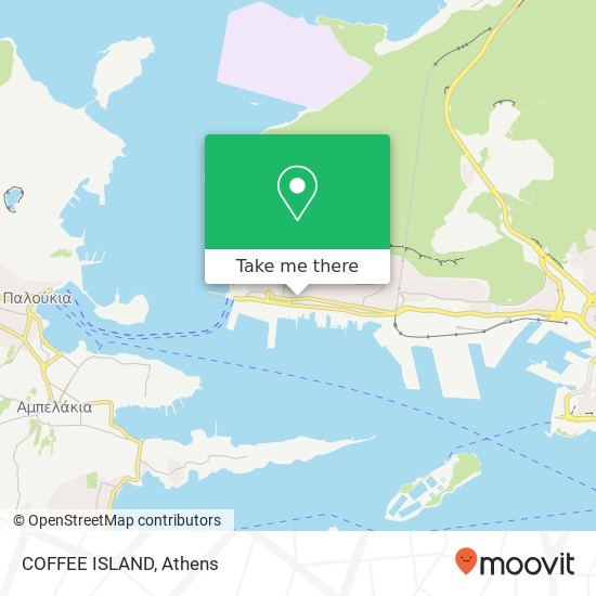 COFFEE ISLAND, Λεωφόρος Ειρήνης 97 188 63 Πέραμα map
