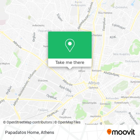 Papadatos Home map
