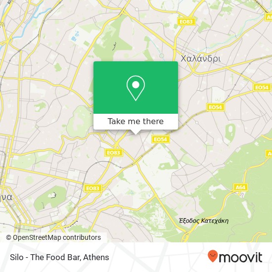 Silo - The Food Bar, Δέλτα Πηνελόπης 154 51 Νέο Ψυχικό map