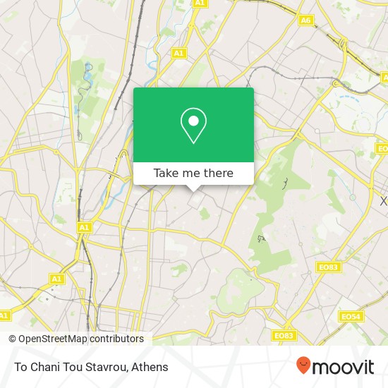 To Chani Tou Stavrou, Τραλλέων 68 111 42 Αθήνα map