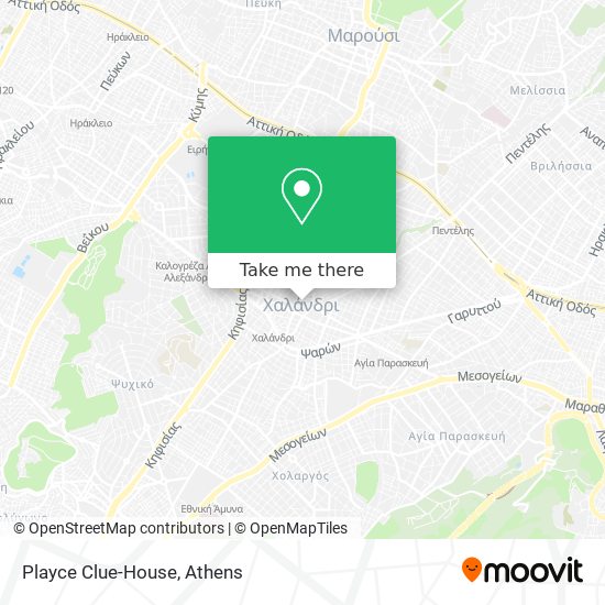 Playce Clue-House map