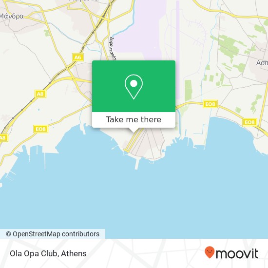 Ola Opa Club map
