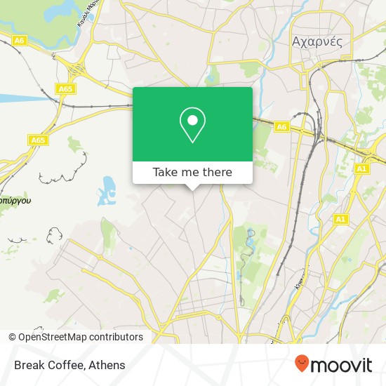 Break Coffee, Κωνσταντινουπόλεως 134 51 Καματερό map