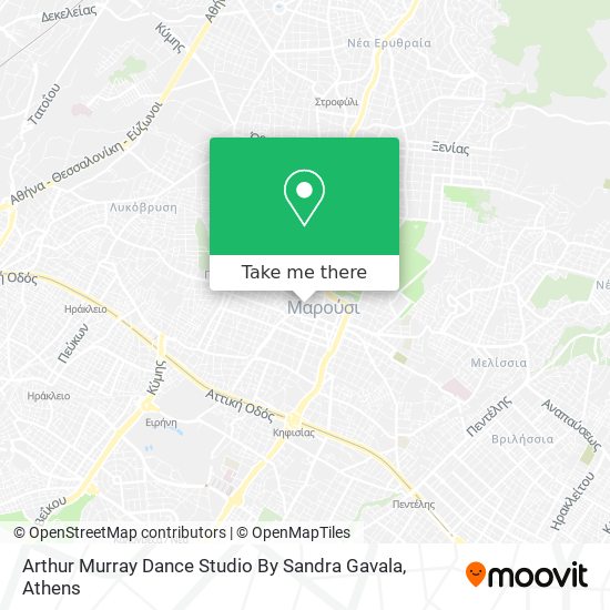 Arthur Murray Dance Studio By Sandra Gavala map