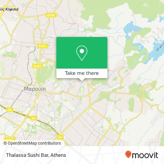 Thalassa Sushi Bar, 25ης Μαρτίου 53 151 27 Μελίσσια map