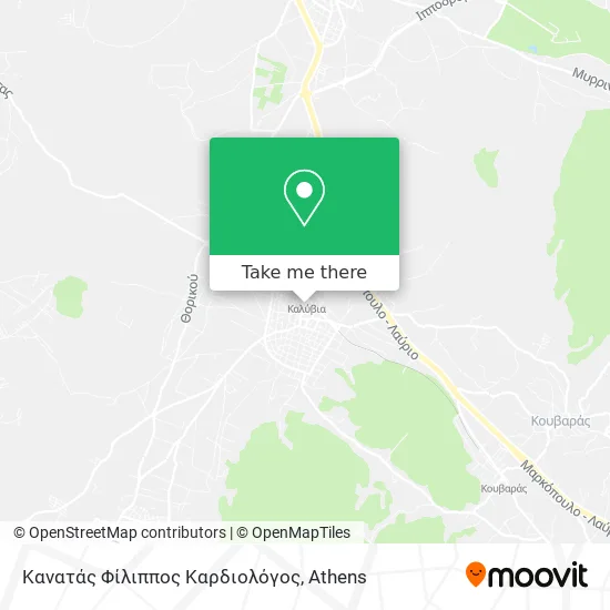 Κανατάς Φίλιππος Καρδιολόγος map