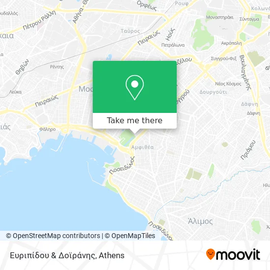 Ευριπίδου & Δοϊράνης map