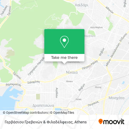 Γερβάσιου Γρεβενών & Φιλαδέλφειας map