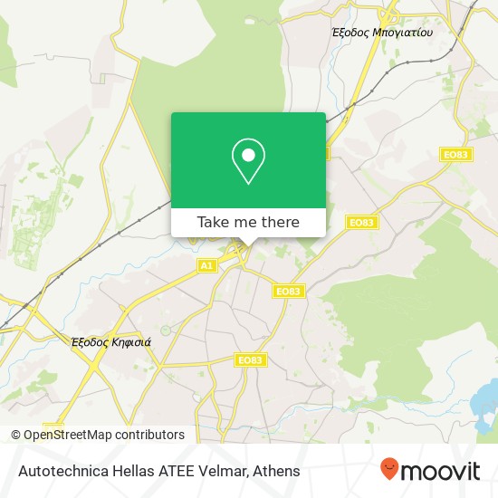Autotechnica Hellas ATEE Velmar map