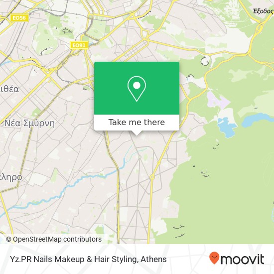 Yz.PR Nails Makeup & Hair Styling map