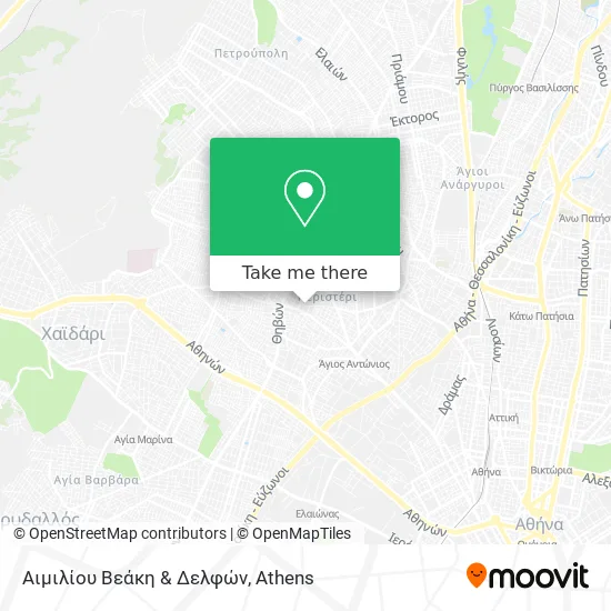 Αιμιλίου Βεάκη & Δελφών map