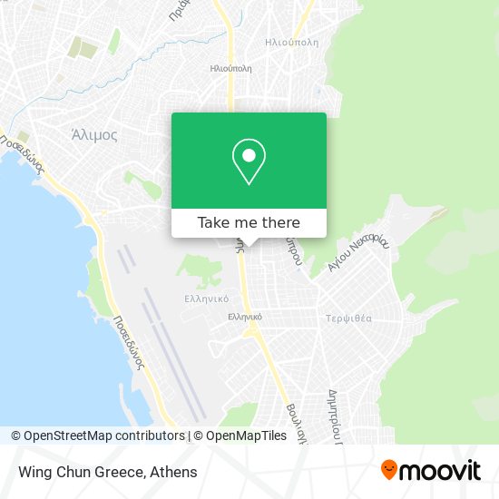 Wing Chun Greece map