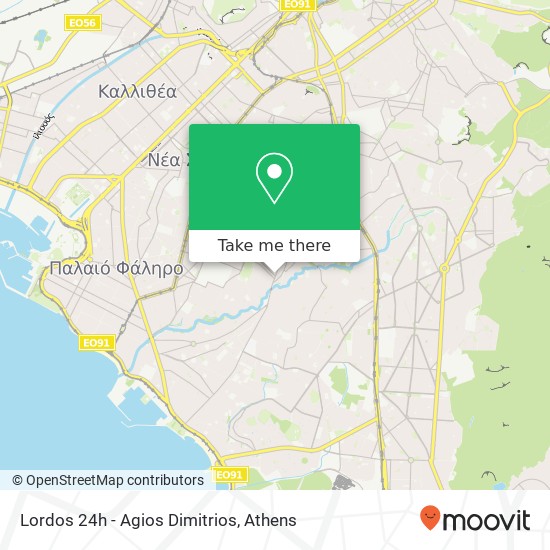Lordos 24h - Agios Dimitrios map