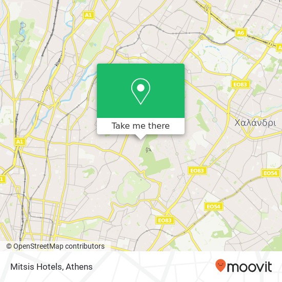 Mitsis Hotels map
