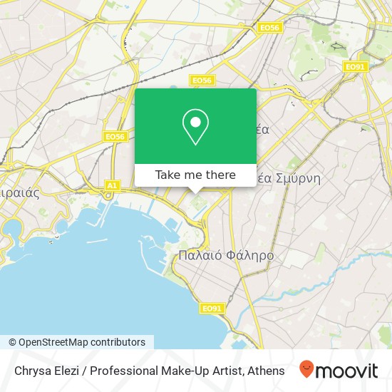 Chrysa Elezi / Professional Make-Up Artist map