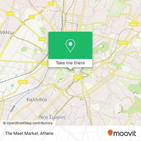 The Meet Market map