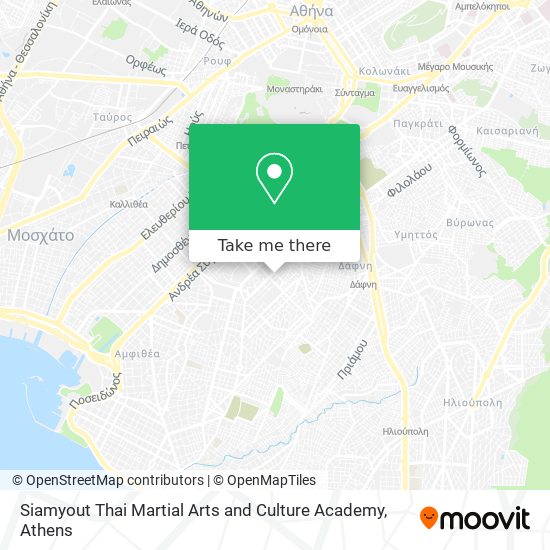 Siamyout Thai Martial Arts and Culture Academy map