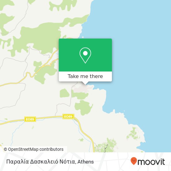Παραλία Δασκαλειό Νότια map