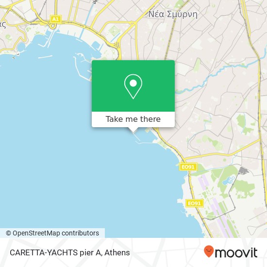 CARETTA-YACHTS pier A map