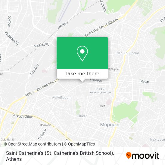 Saint Catherine's (St. Catherine's British School) map