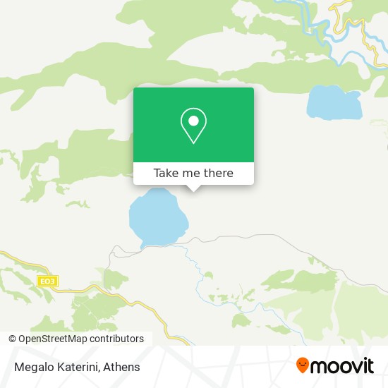 Megalo Katerini map