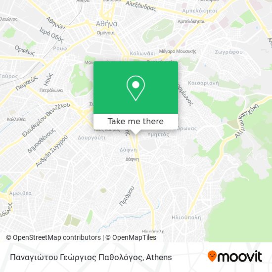 Παναγιώτου Γεώργιος Παθολόγος map