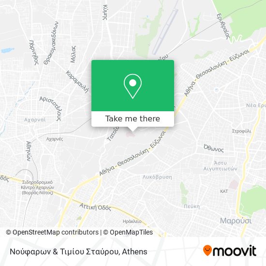 Νούφαρων & Τιμίου Σταύρου map