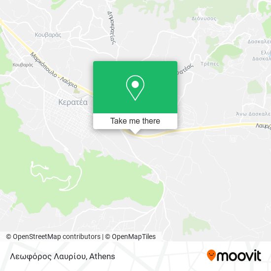 Λεωφόρος Λαυρίου map