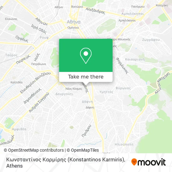 Κωνσταντίνος Καρμίρης (Konstantinos Karmiris) map